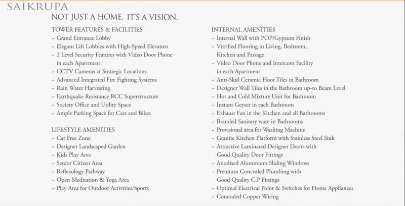  saikrupa-chsl Images for amenities