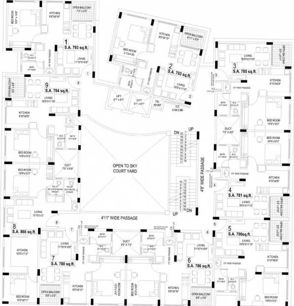 Images for Cluster Plan of Vaastu Ramnagar Housing Complex Phase F