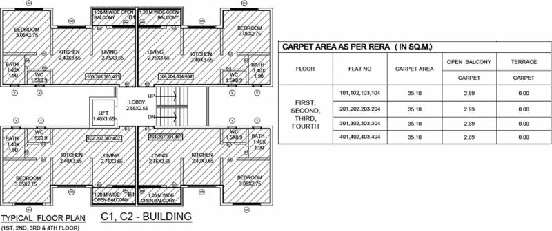 Images for Cluster Plan of Siddhivinayak Vision Woods 1 Phase 1