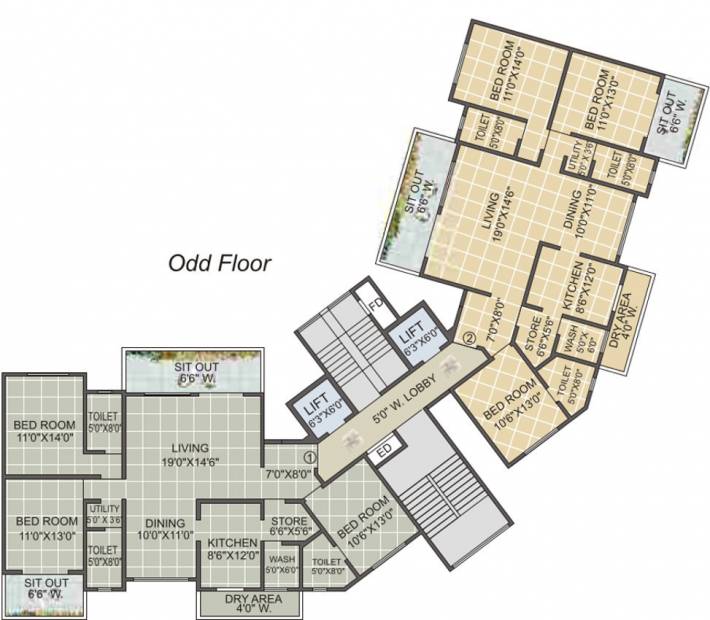 Images for Cluster Plan of Anmol Nayantara City One Phase 5