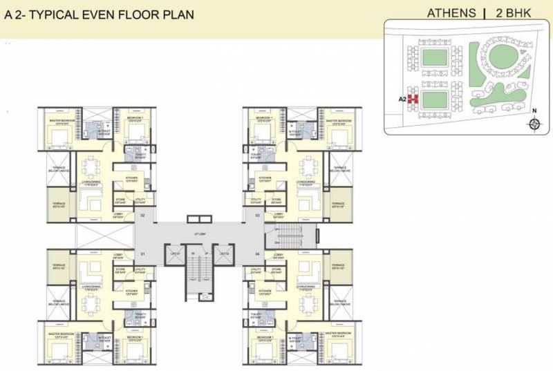 Images for Cluster Plan of Sanklecha The Metrozone Athens A2