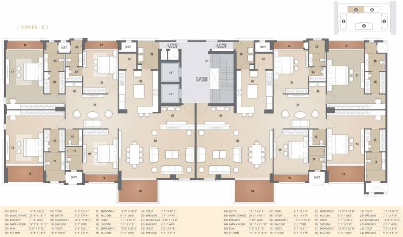 Images for Cluster Plan of Vraj Infrastructure Apple Altura