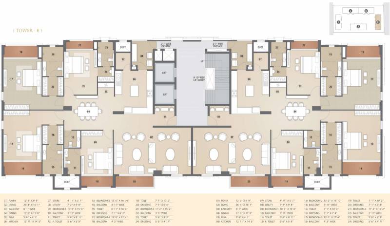 Images for Cluster Plan of Vraj Infrastructure Apple Altura