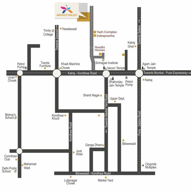 Images for Location Plan of Chordiya Arihant Galaxy B Building