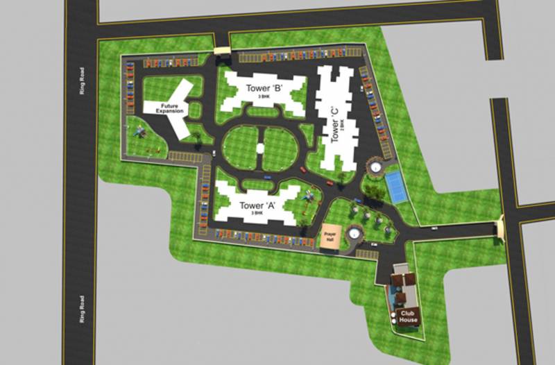  amans-mannat Images for Site Plan of Green Amans Mannat