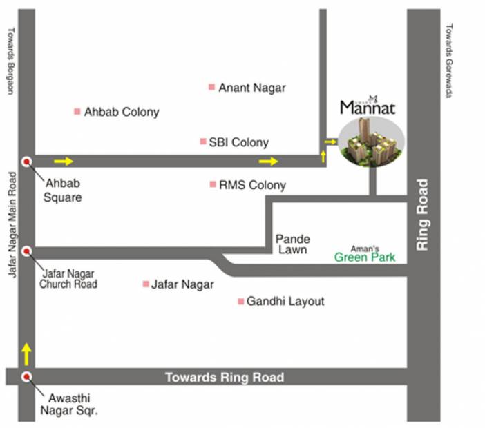  amans-mannat Images for Location Plan of Green Amans Mannat