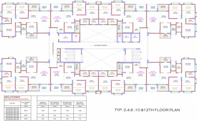 Images for Cluster Plan of Ishwar River Residency Phase IV Building N4