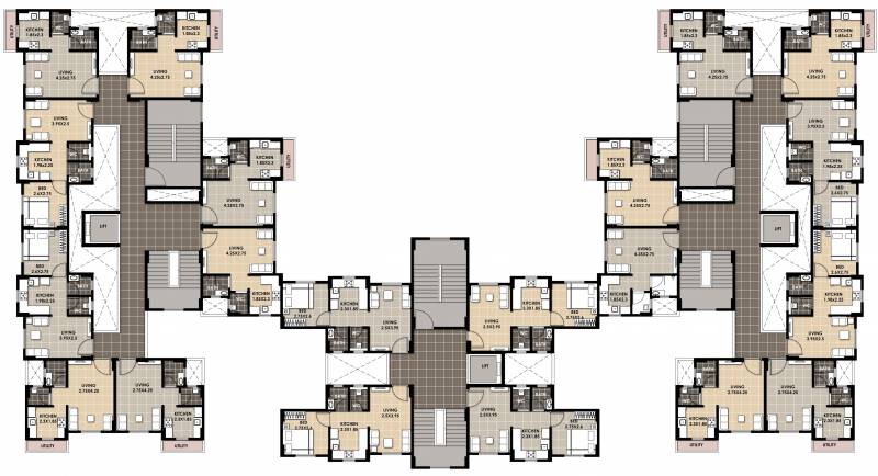 Images for Cluster Plan of Space World Building No 2 A Wing