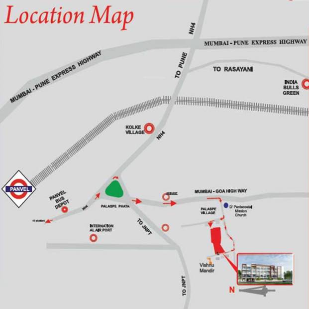 Images for Location Plan of Sairekha Laxmi Vishnu Vihar Apartment