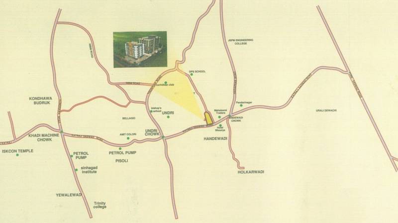 Images for Location Plan of Pandhari Varadvinayak