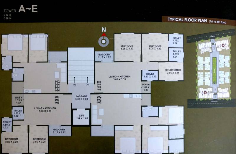 Images for Cluster Plan of Akshar Aarya