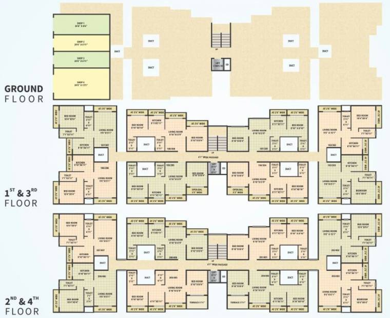 Images for Cluster Plan of Vrishti Srishti Vihar