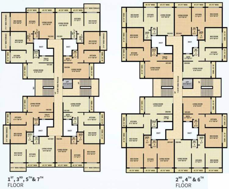 Images for Cluster Plan of Vrishti Srishti Vihar