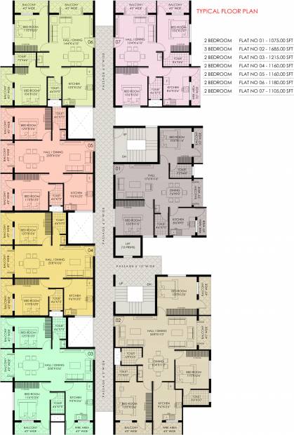 Images for Cluster Plan of Yamuna Homes Ganga Yamuna