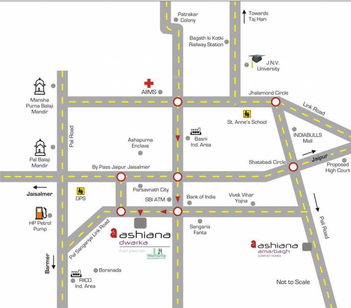 Images for Location Plan of Ashiana Dwarka Phase II