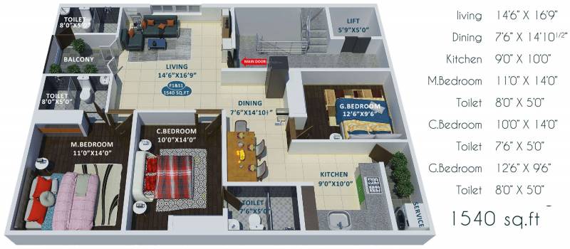 Images for Cluster Plan of The Nest Life