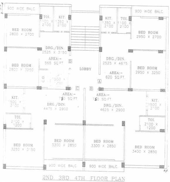Images for Cluster Plan of Chinmay Ratna Apartment