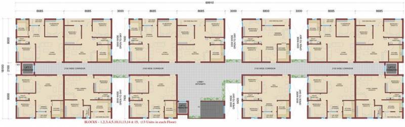 Images for Cluster Plan of Maruthi Shanthi Nivas