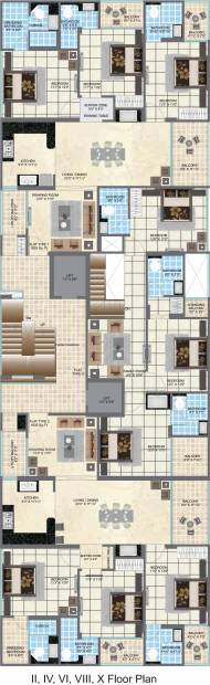 Images for Cluster Plan of DND LA Foresta