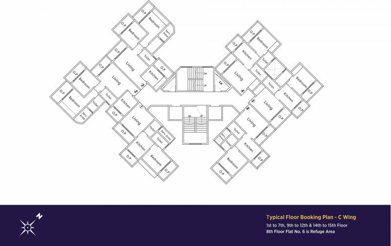 codename-thane-north Images for Cluster Plan of Vaishnavi Codename Thane North