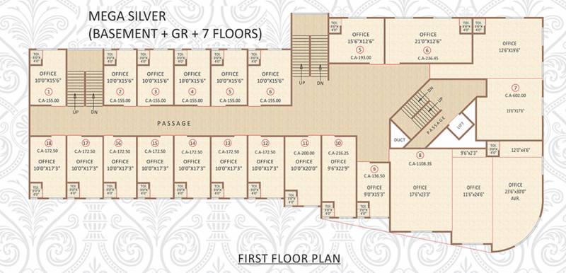 Images for Cluster Plan of Mega Atmaram Kene Residency