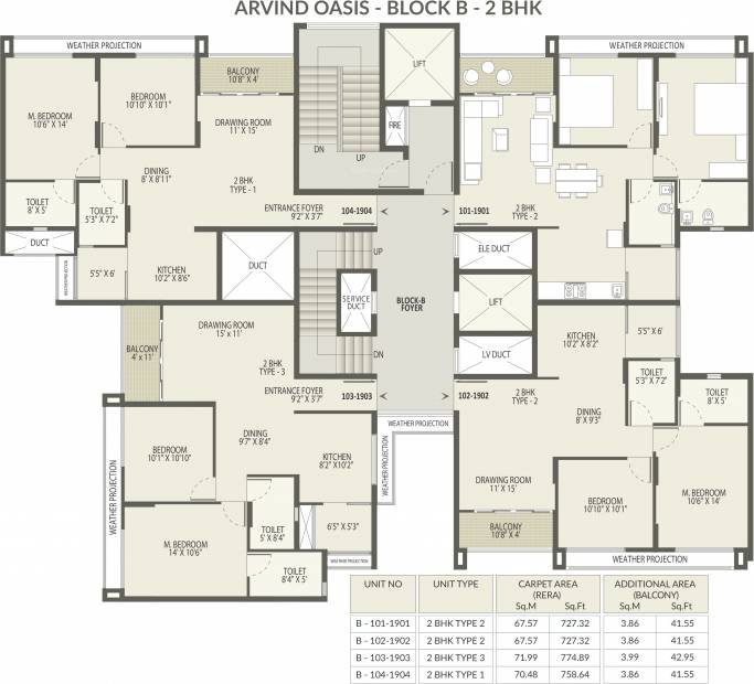 Images for Cluster Plan of Arvind Oasis