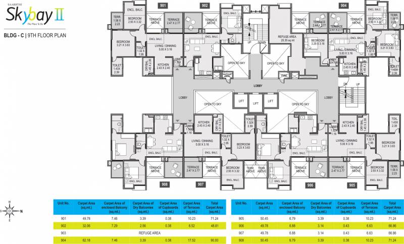 Images for Cluster Plan of Saarrthi Skybay II