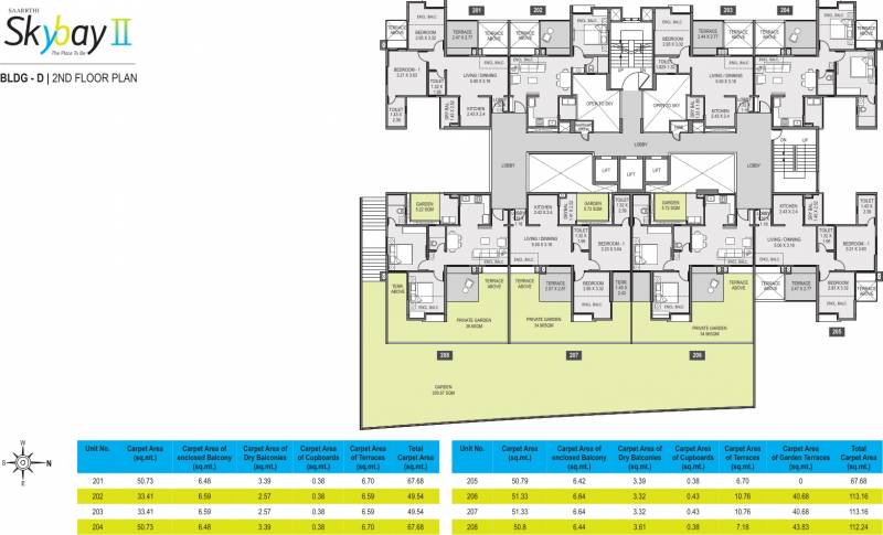 Images for Cluster Plan of Saarrthi Skybay II