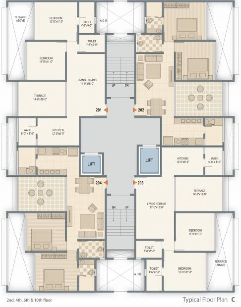 Images for Cluster Plan of P4 Revanta