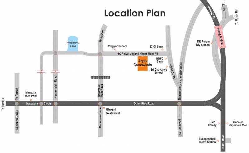 Images for Location Plan of Aryav Crosswinds