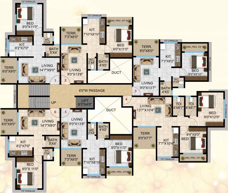 Images for Cluster Plan of Shiv Samarth