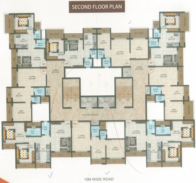 Images for Cluster Plan of Sirvi Paradise