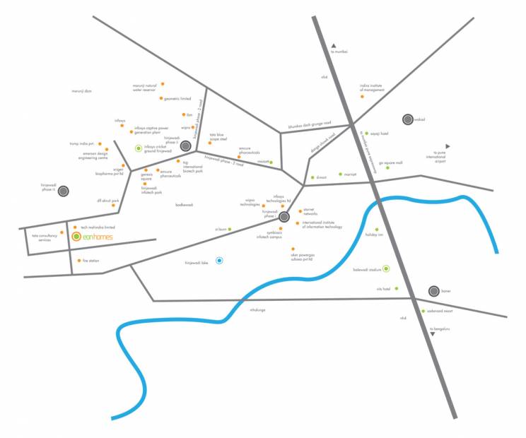 Images for Location Plan of Kasturi Building D2 Eon homes