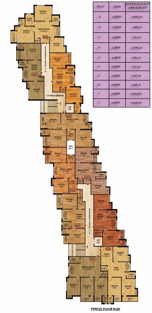 Images for Cluster Plan of Mondal Samridhi Residency