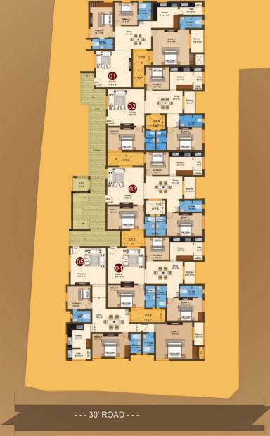 Images for Cluster Plan of Sree Daksha Avalipta
