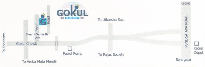Images for Location Plan of Vastu And Chopra Gokul Residency