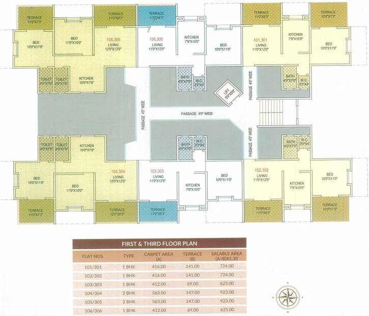 Images for Cluster Plan of Sairaj Residency