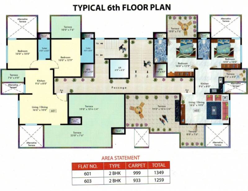 Images for Cluster Plan of Aakar Enclave