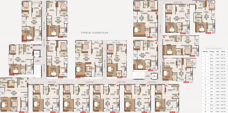 Images for Cluster Plan of Seven Hills Sreepadam Grand