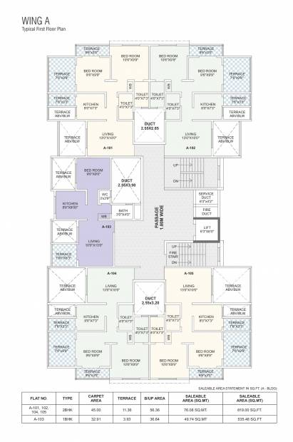 Images for Cluster Plan of G P Ratnadeep Wing A