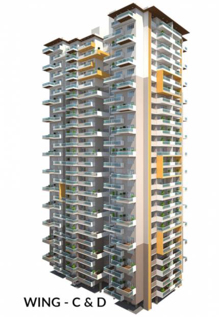 Images for Elevation of Abhijit Jayanti Nagari VII Wing C D