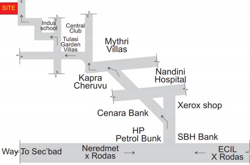 Images for Location Plan of Sri Radhika Balaji Orchied