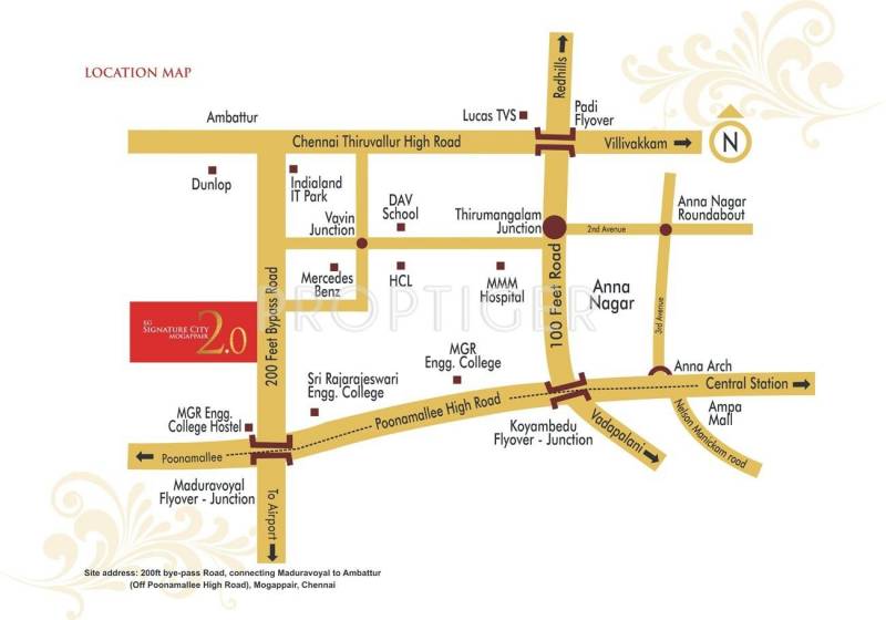  signature-city Images for Location Plan of KG Signature City