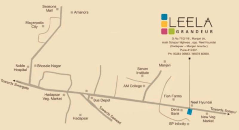 Images for Location Plan of Ashtekar Leela Grandeur
