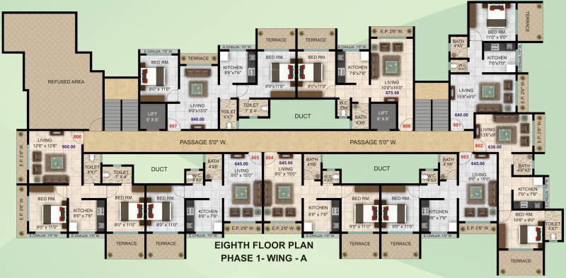 Images for Cluster Plan of Mahavir Paradise Phase 1