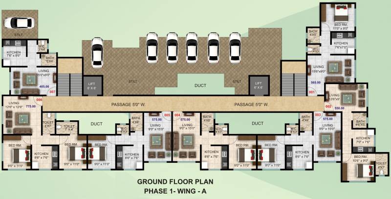 Images for Cluster Plan of Mahavir Paradise Phase 1