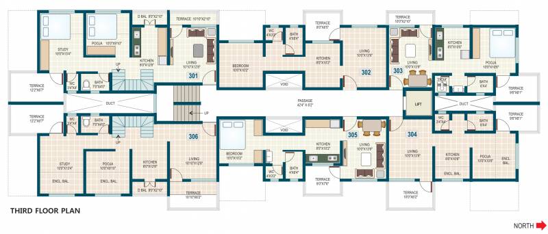 Images for Cluster Plan of Prakash Nilay