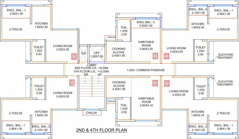 Images for Cluster Plan of Qualcon Palms
