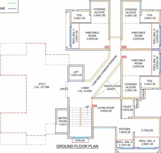 Images for Cluster Plan of Qualcon Palms