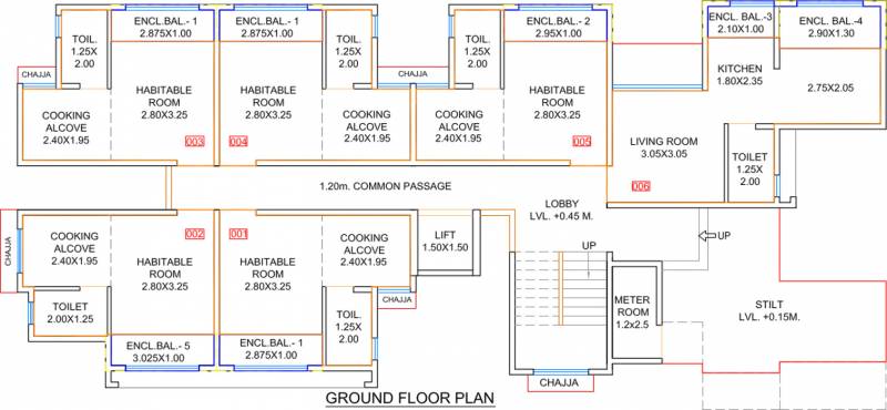 Images for Cluster Plan of Qualcon Palms